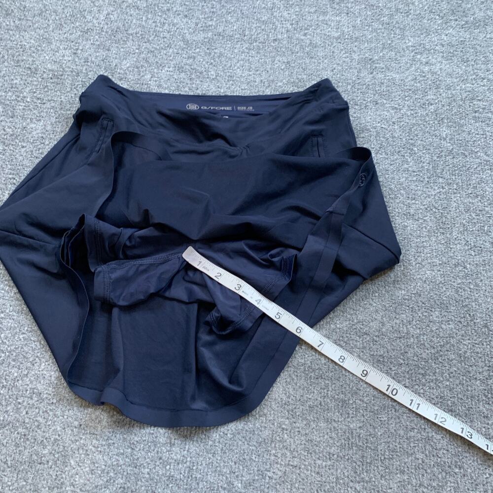G/Fore Skort Womens XS Extra Small Blue Tech A Line Pull Up Zip Pockets Golf - Picture 5 of 11